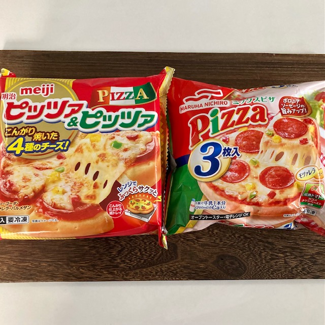 冷凍ピザ 明治・マルハニチロ